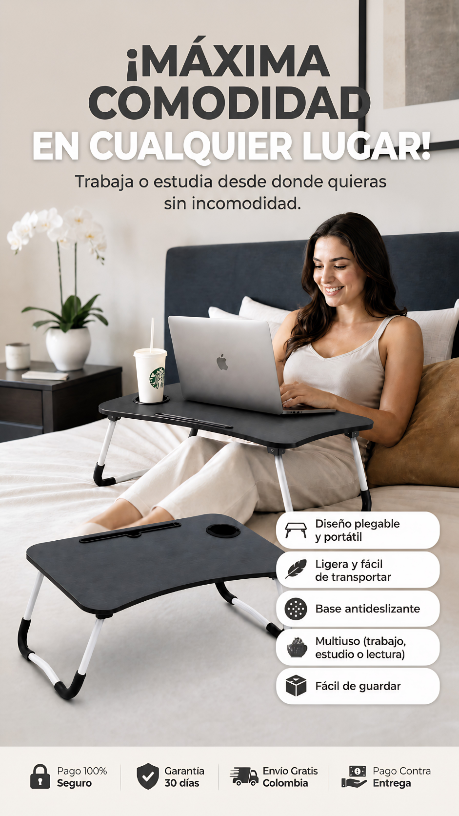 MesaFlex | Trabaja cómodo desde cualquier lugar