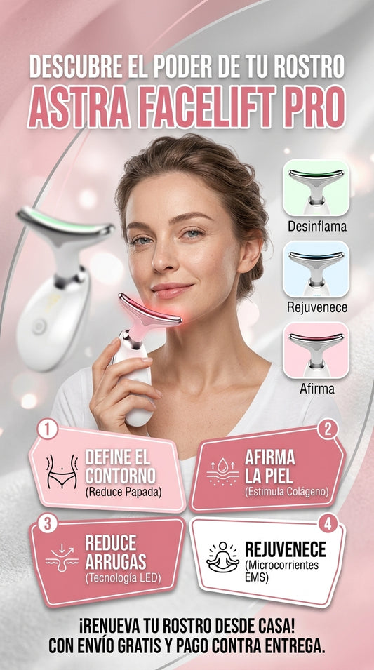 Astra FaceLift Pro | Reduce Papada y Reafirma tu Rostro